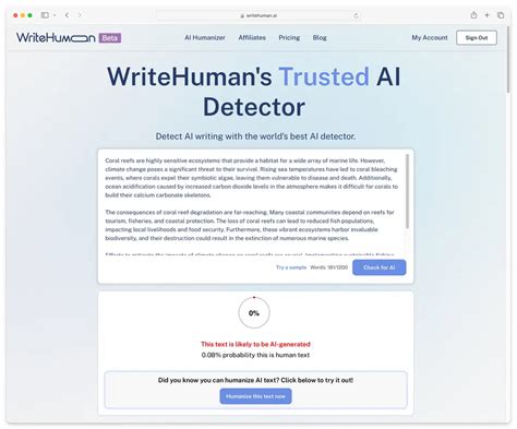 WriteHuman: Undetectable AI and AI Content Humanizer.